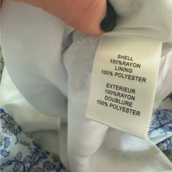 Milly Women's White Wyatt Sketched Paisley Skirt 8 - Picture 7 of 7